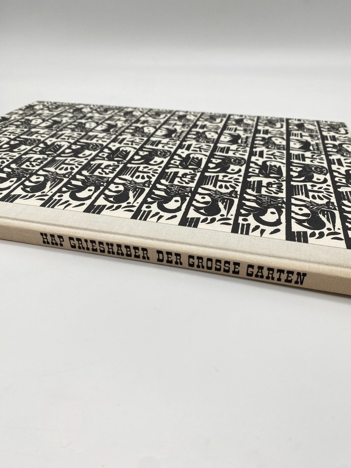 HAP GRIESHABER DER GROßE GARTEN ORIGINAL HOLZSCHNITTE F RASCHE HERRENHAUSEN BUCH