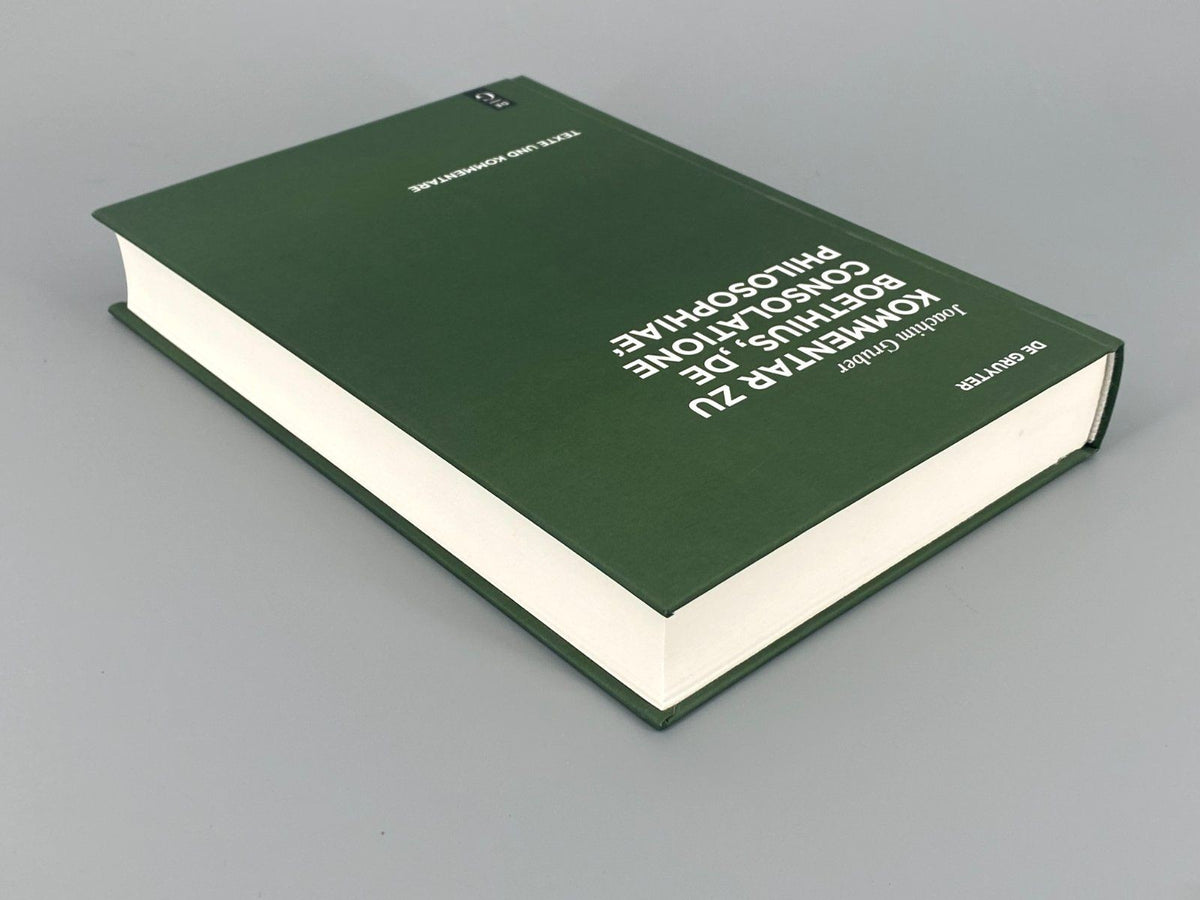 *BUCH JOACHIM GRUBER KOMMENTAR ZU BOETHIUS DE GRUYTER