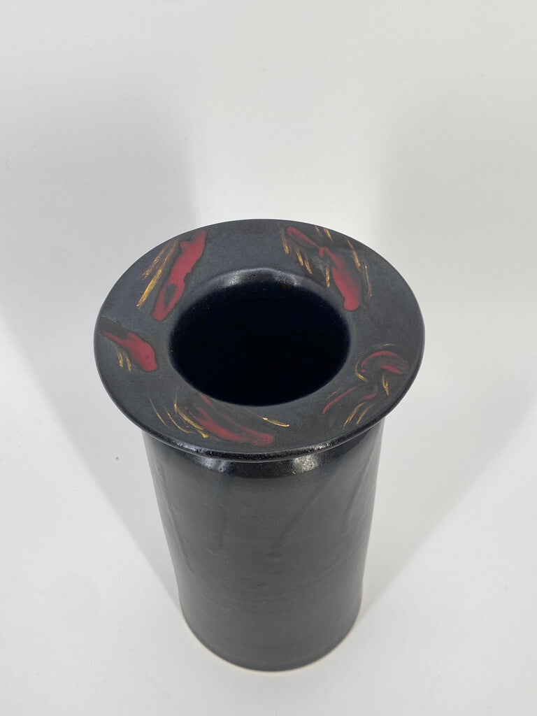 * KAJ HENNING DENMARK KERAMIK VASE 70ER DANISH DESIGN  VINTAGE