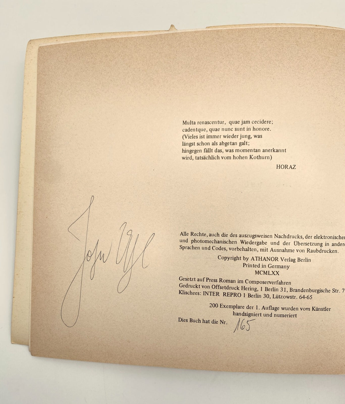 SAMMLUNG 5x KUNST KATALOG SIGNIERT WIDMUNG JOHN UHL ZEICHNUNGEN GEDICHTE 1970er