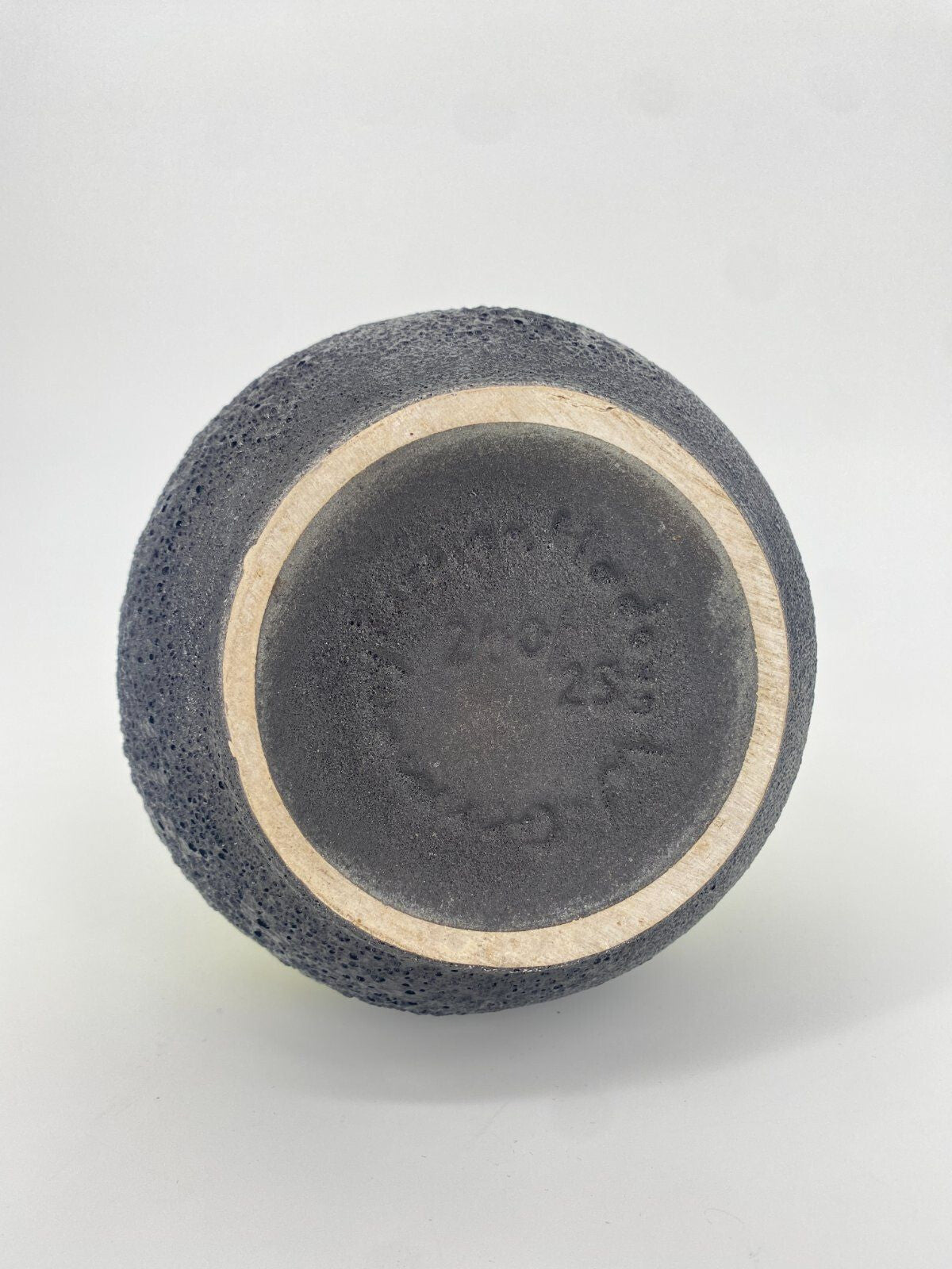 * STUDIOKERAMIK FAT LAVA KRUG VASE GRÜN SCHWARZ W.-GERMANY 70ER