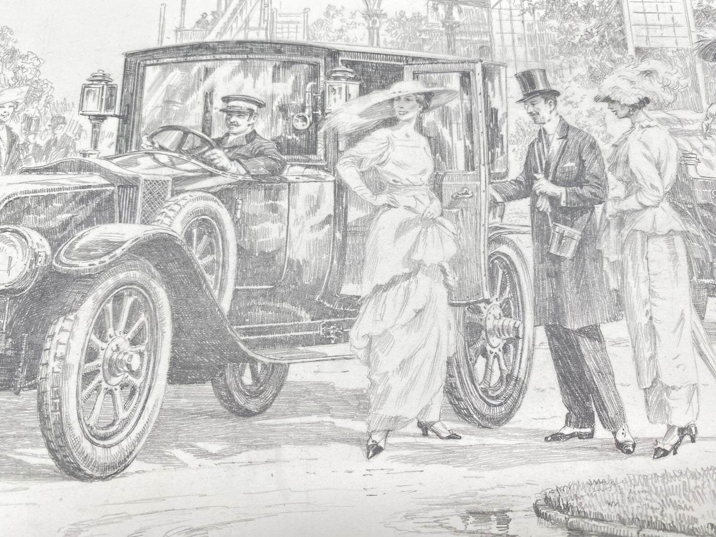HEINZ WEHLISCH KÜNSTLER 2X ZEICHNUNGEN 1X RADIERUNG RENAULT PARIS 1912 ORIGINAL