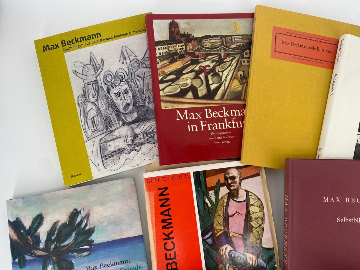 *KONVOLUT 19x BUCH MAX BECKMANN MALER KÜNSTLER #19-37