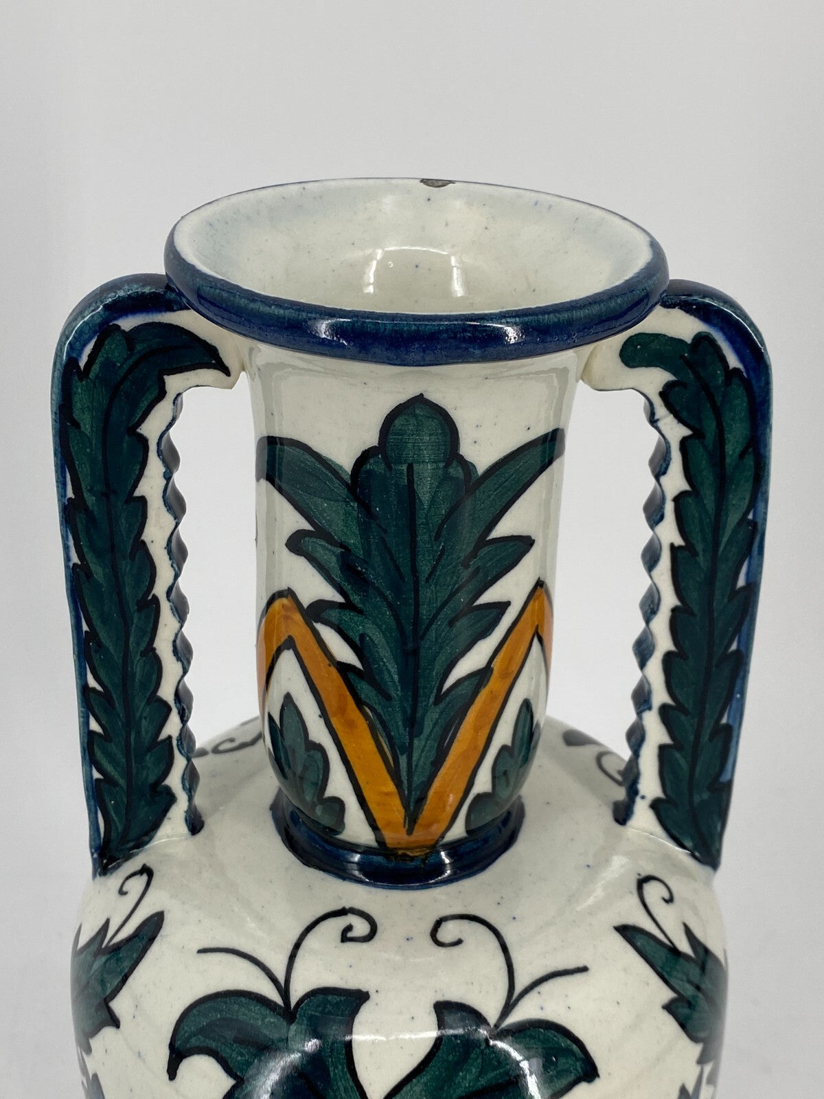 * VASE KRUG KERAMIK PASTA REGALIS HANDPAINTED IN SPAIN SPANIEN VINTAGE
