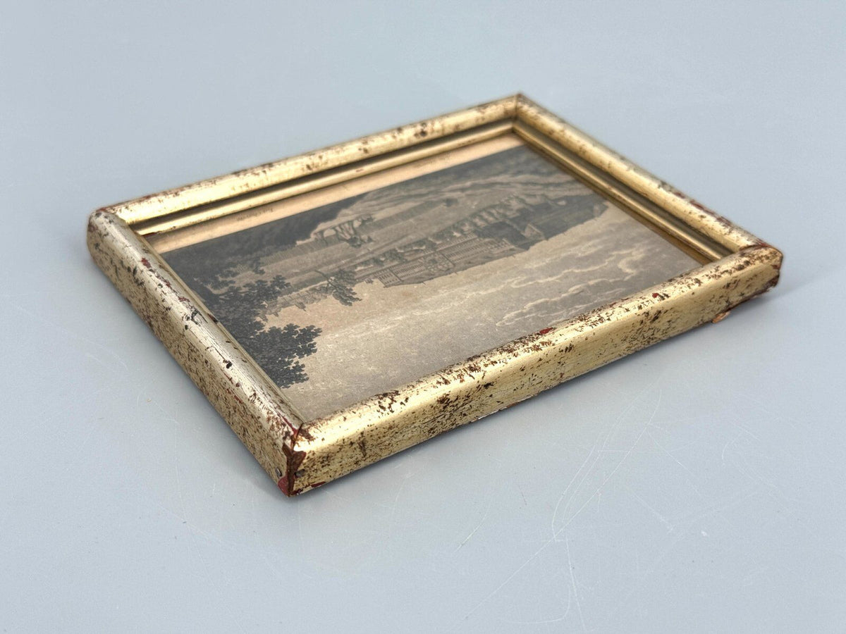 *DRUCKGRAFIK AQUATINTA BERLIN CHARITÉ 1800 ANTIK GERAHMT CALAU