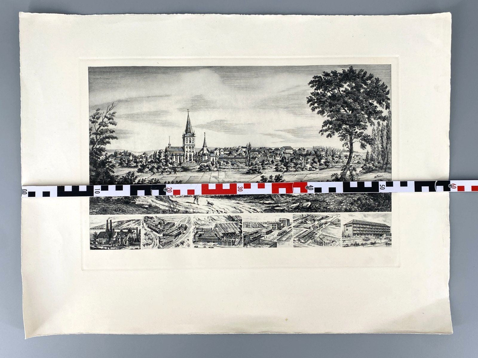 *GRAFIK HEINZ WEHLISCH WEDAG BOCHUM ESSEN MASCHINENBAU LITHOGRAFI