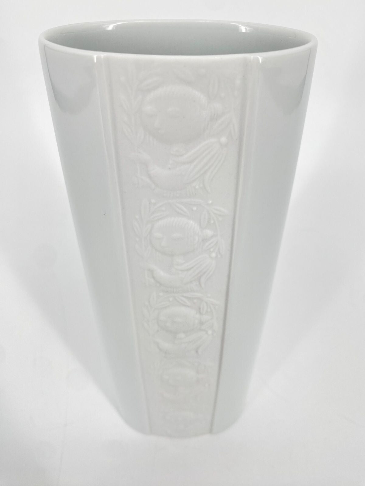 * VASE ROSENTHAL BJÖRN WIINBLAD VINTAGE RELIEFVASE GESICHTER