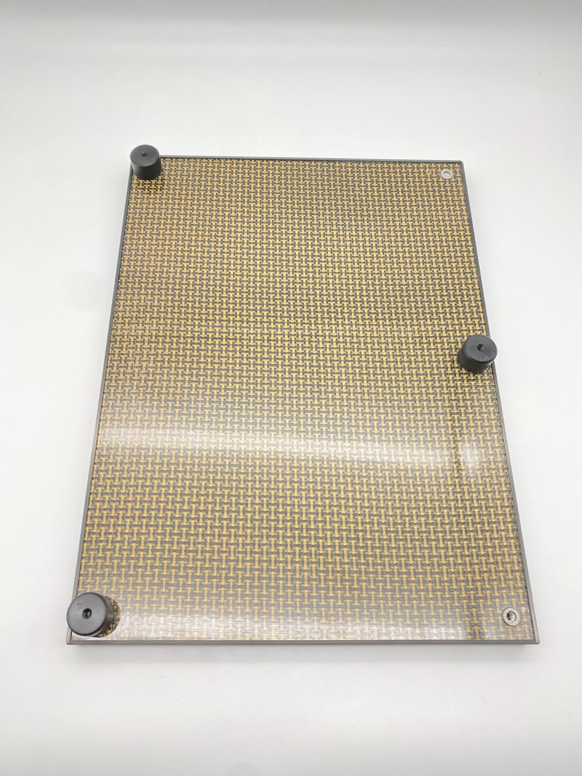 ENTKOPPLUNGSPLATTE AUDIO CFK CARBON  33x44 cm KOHLEFASER