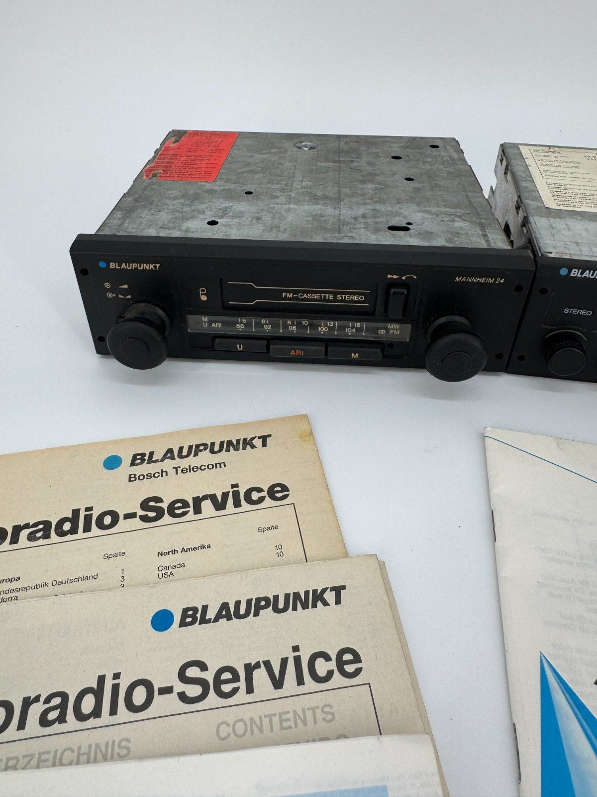 3x BLAUPUNKT AUTORADIO MANNHEIM 24 ACR 3220 ESSEN CR31 OLDTIMER