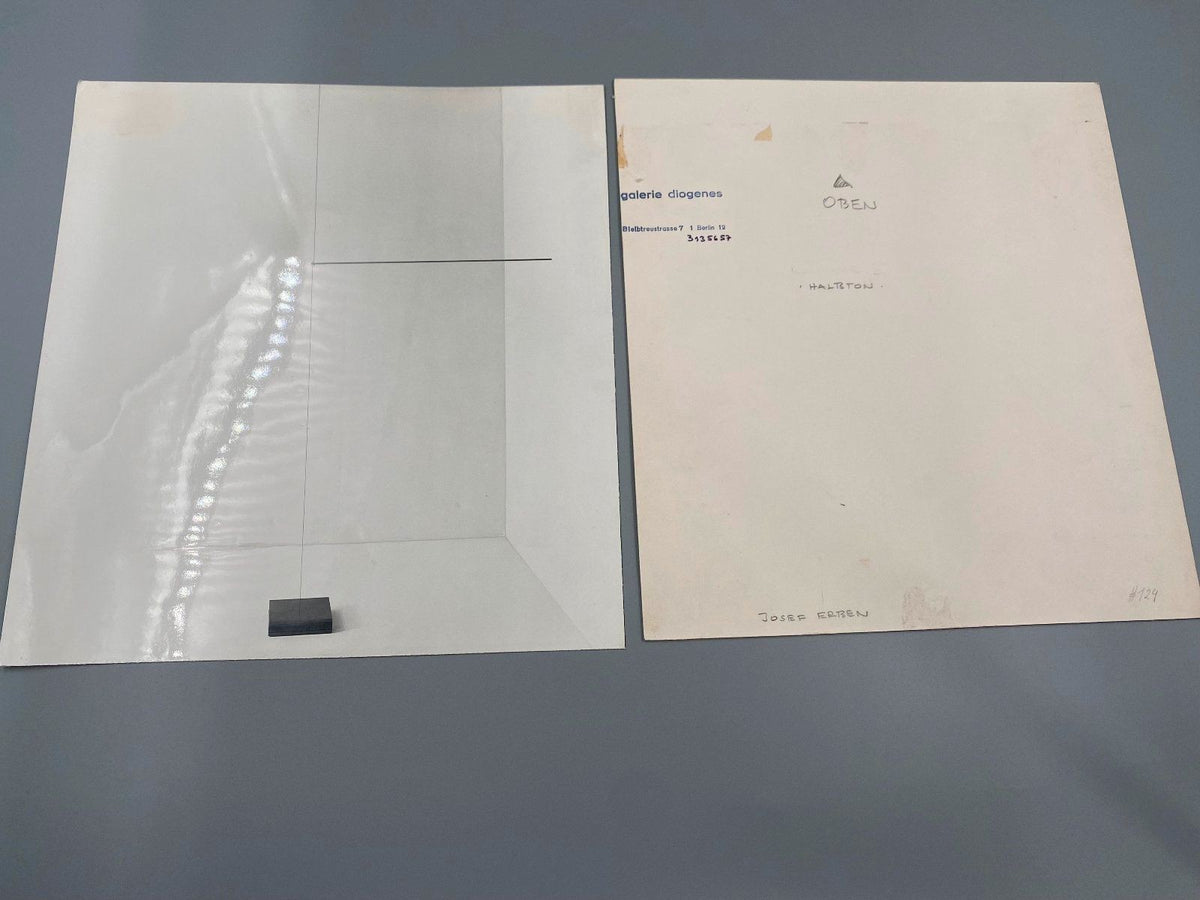* 3x DRUCKGRAFIK MAPPEN JOSEF ERBEN WAAGERECHT OFFSET 1973 MULTIP