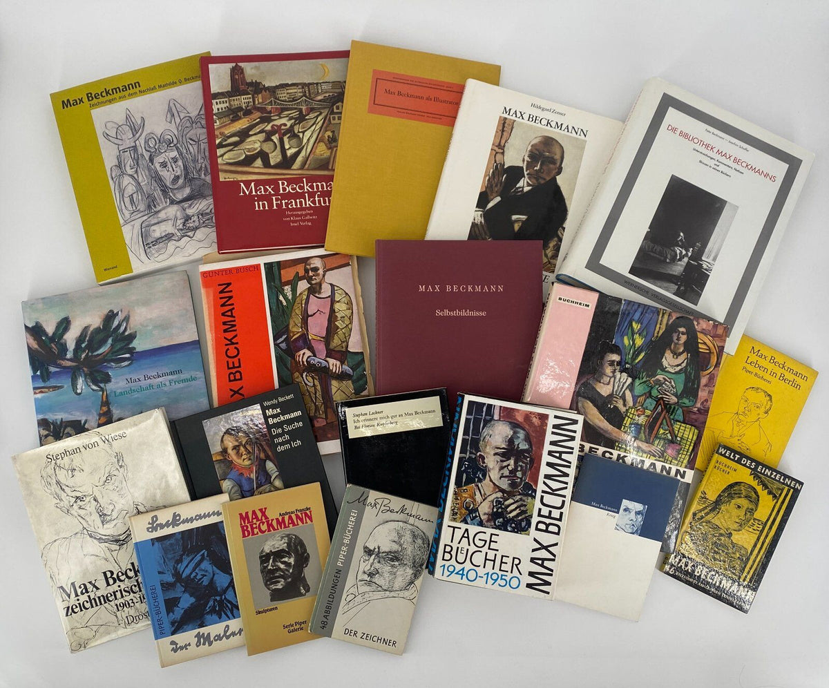 *KONVOLUT 19x BUCH MAX BECKMANN MALER KÜNSTLER #19-37