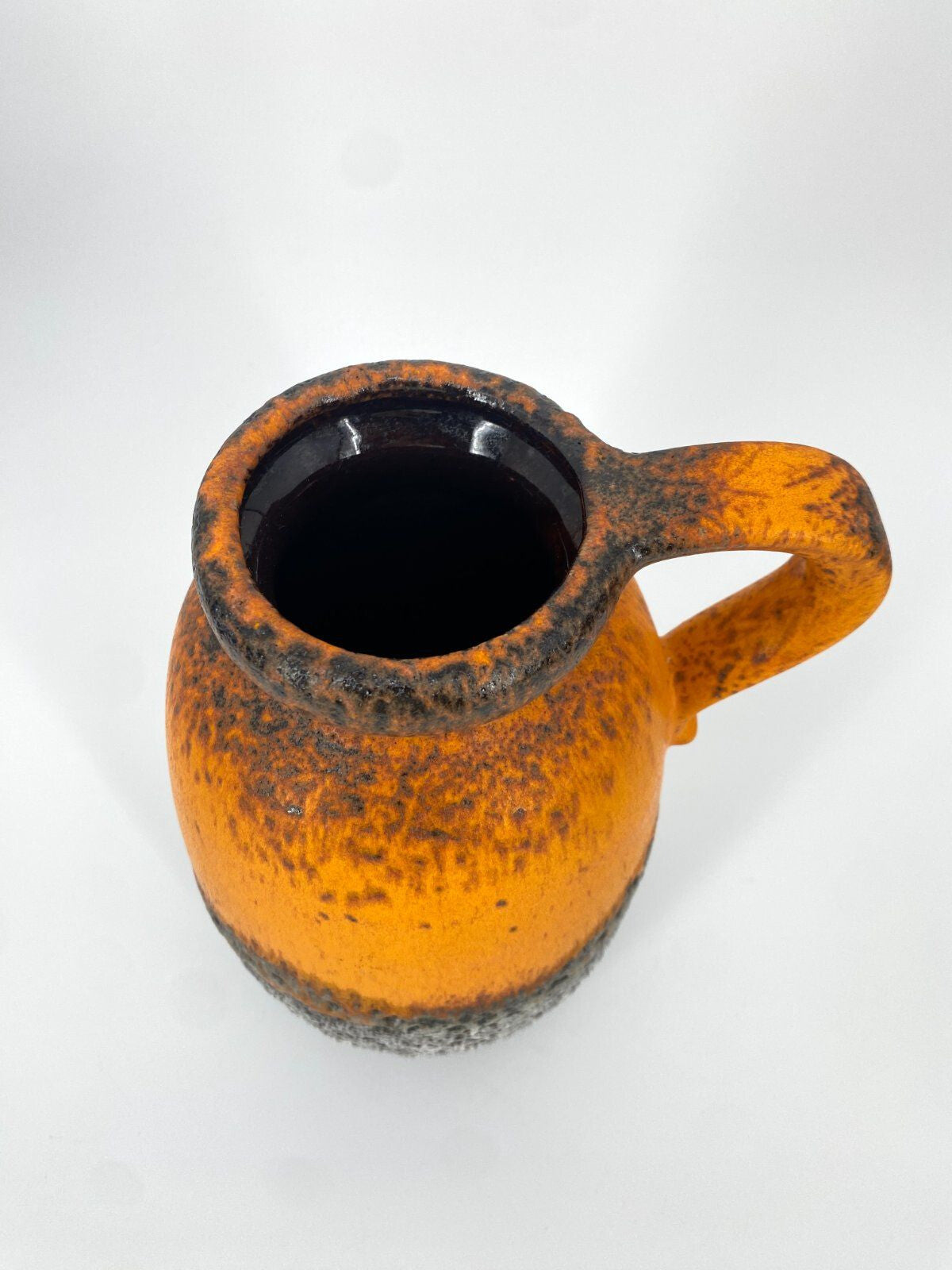* SCHEURICH STUDIOKERAMIK FAT LAVA KRUG VASE WEST GERMANY 70ER