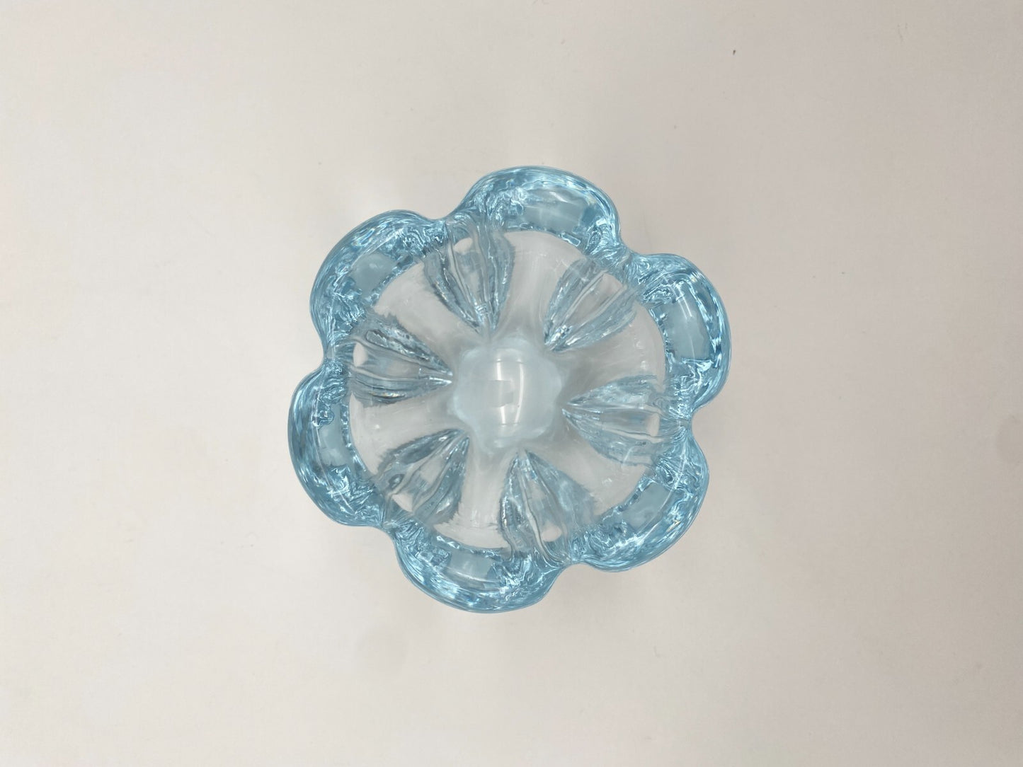 VICKE LINDSTRAND ORREFORS 2251/9 STELLA SOLARIS VASE CRYSTAL GLAS VINTAGE 40er