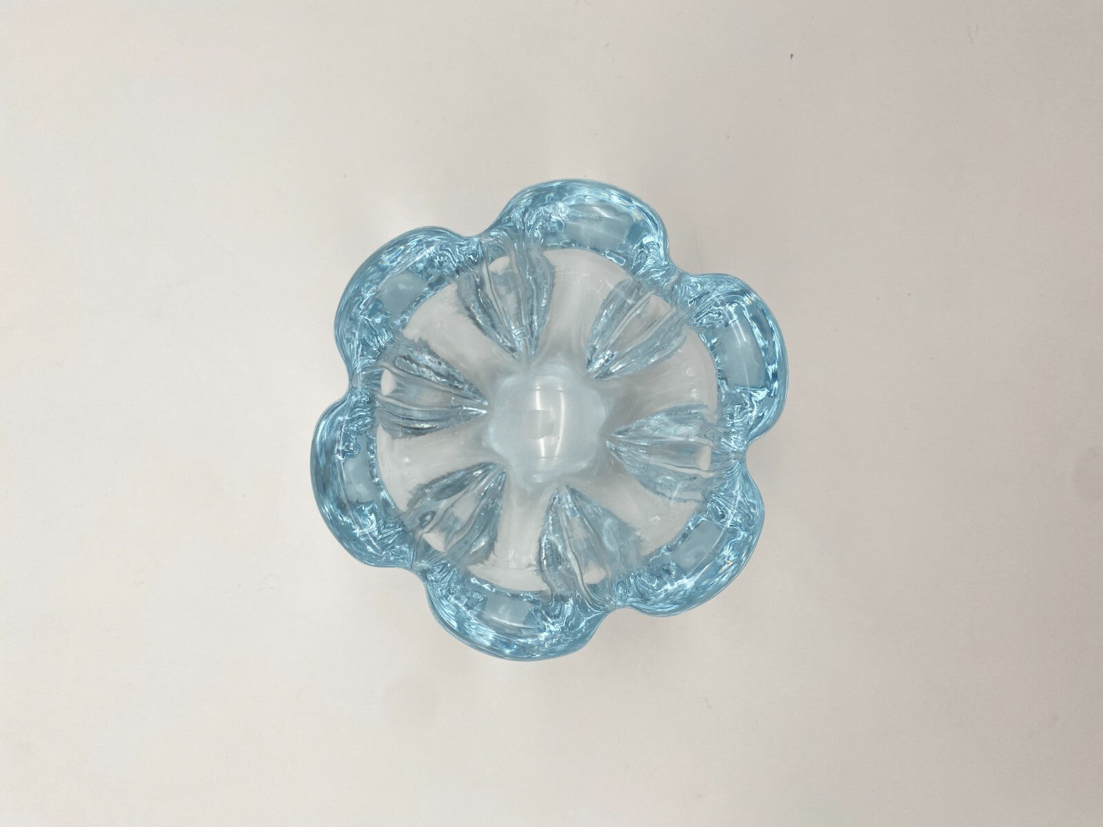 VICKE LINDSTRAND ORREFORS 2251/9 STELLA SOLARIS VASE CRYSTAL GLAS VINTAGE 40er