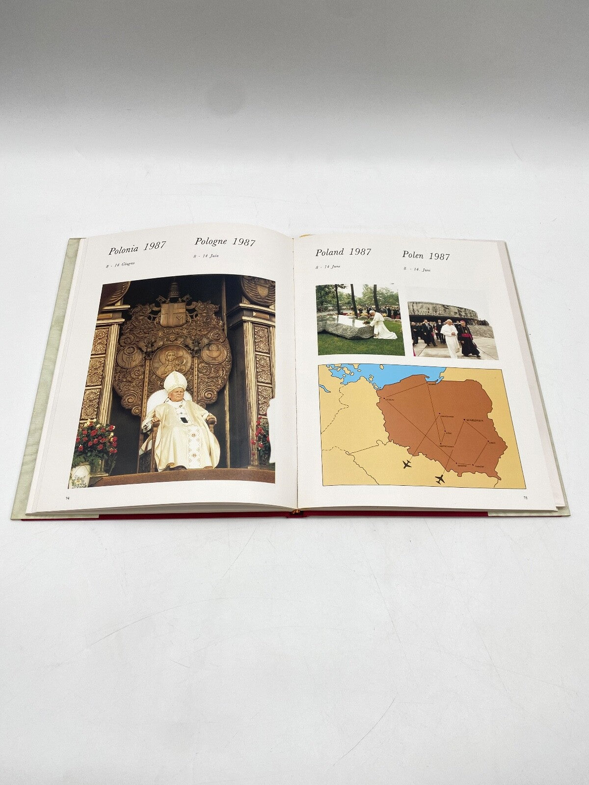 * VATICANO MONETE 1985 BUCH MÜNZSAMMLUNG VATIKAN PONTIFICATO PAOLO JOHANNES PAUL