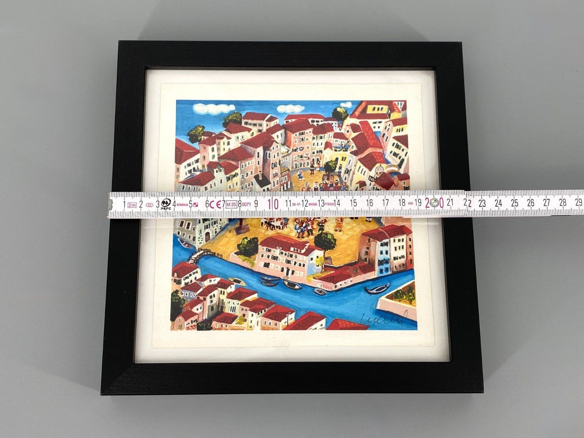 *3x KUNSTDRUCK MICHAL MERON VENEZIA JEWISH FESTIVALS SIGNIERT GERMANY