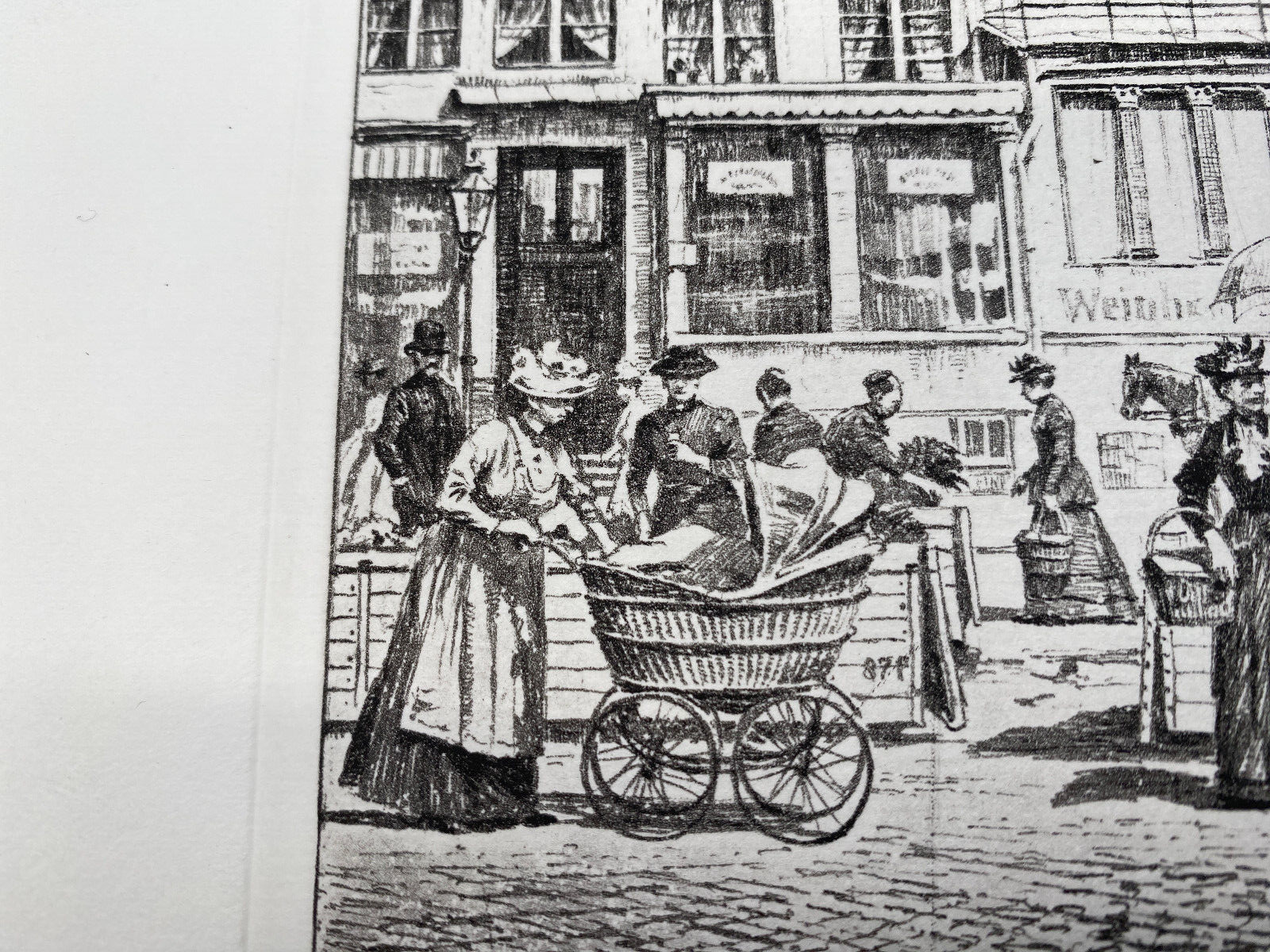 HEINZ WEHLISCH DEUTSCHER KÜNSTLER RADIERUNG HAMBURG 1894 HANDSIGNIERT