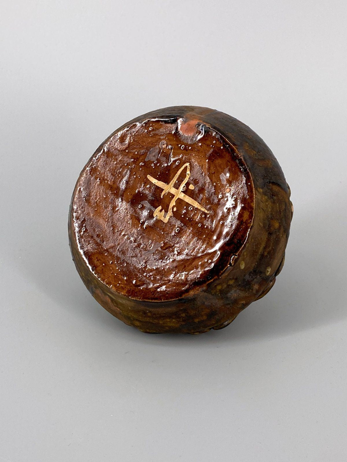 * KERAMIK VASE SIGNIERT KUNSTHANDWERK STRUKTUR SKULPTUR