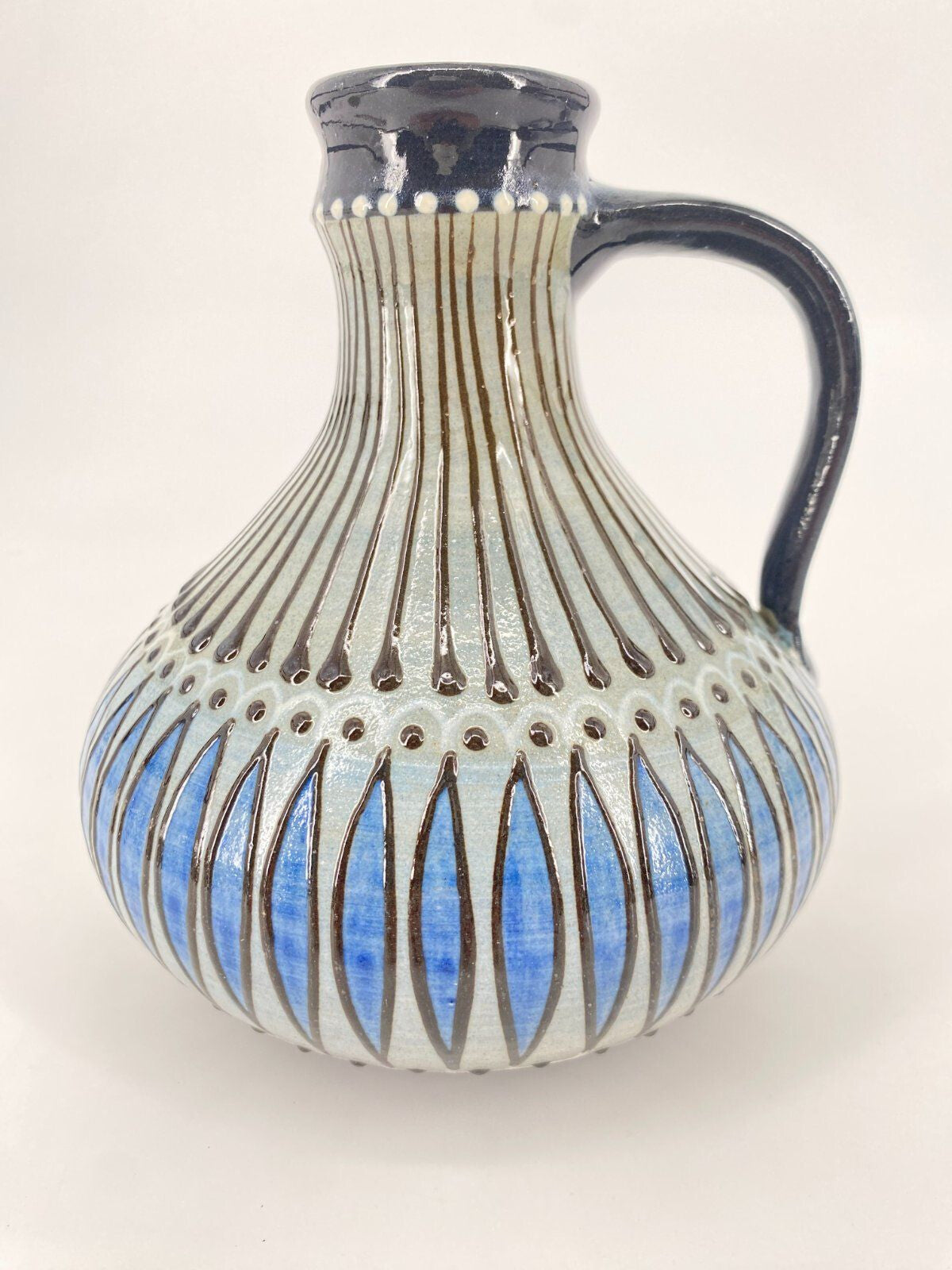* VASE KRUG KERAMIK VEB LAUSITZER KERAMIK KAMENZ MID CENTURY