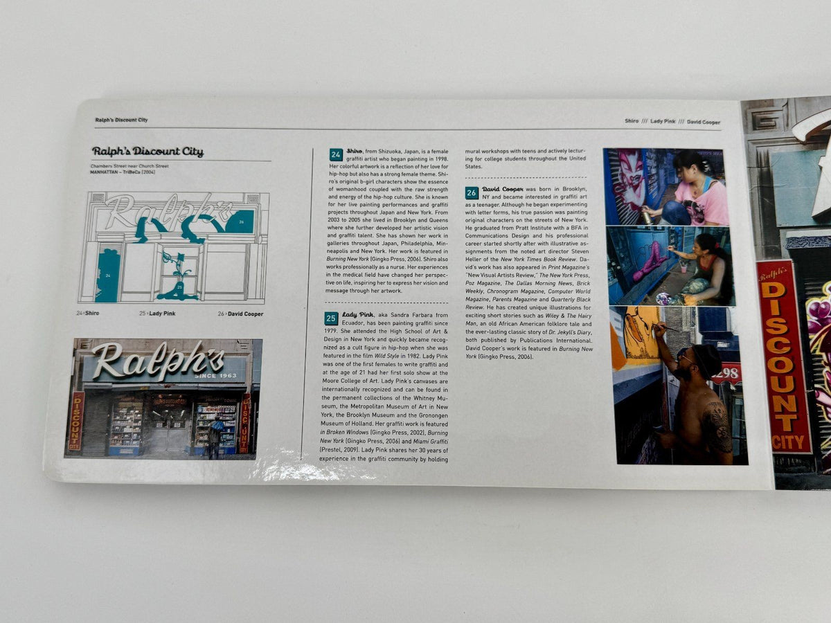 SIGNIERT JAMES & KARLA MURRAY MOM & POPISM BUCH N.Y. NEW YORK STREET