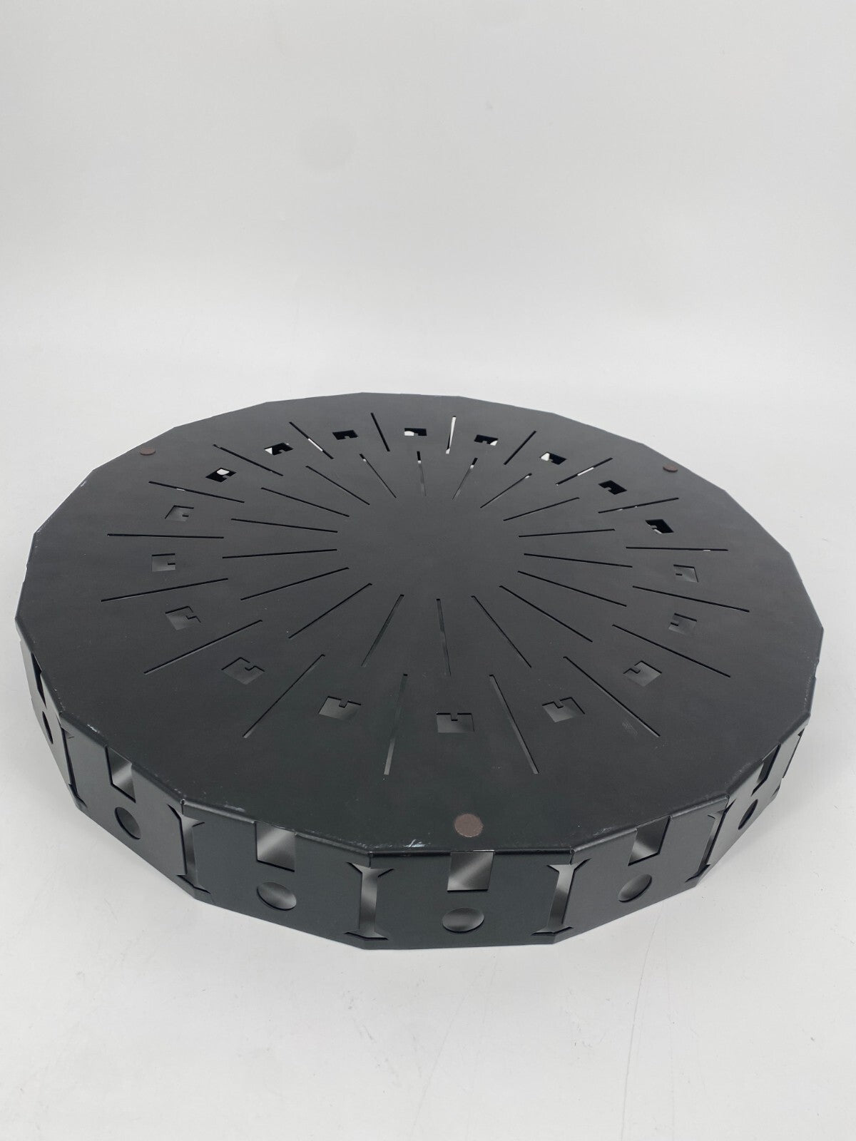 *MUSEO ALCHIMIA ALESSANDRO MENDINI TABLETT RUND ABLAGE 1986 PLATTE TRAY GROSS 44