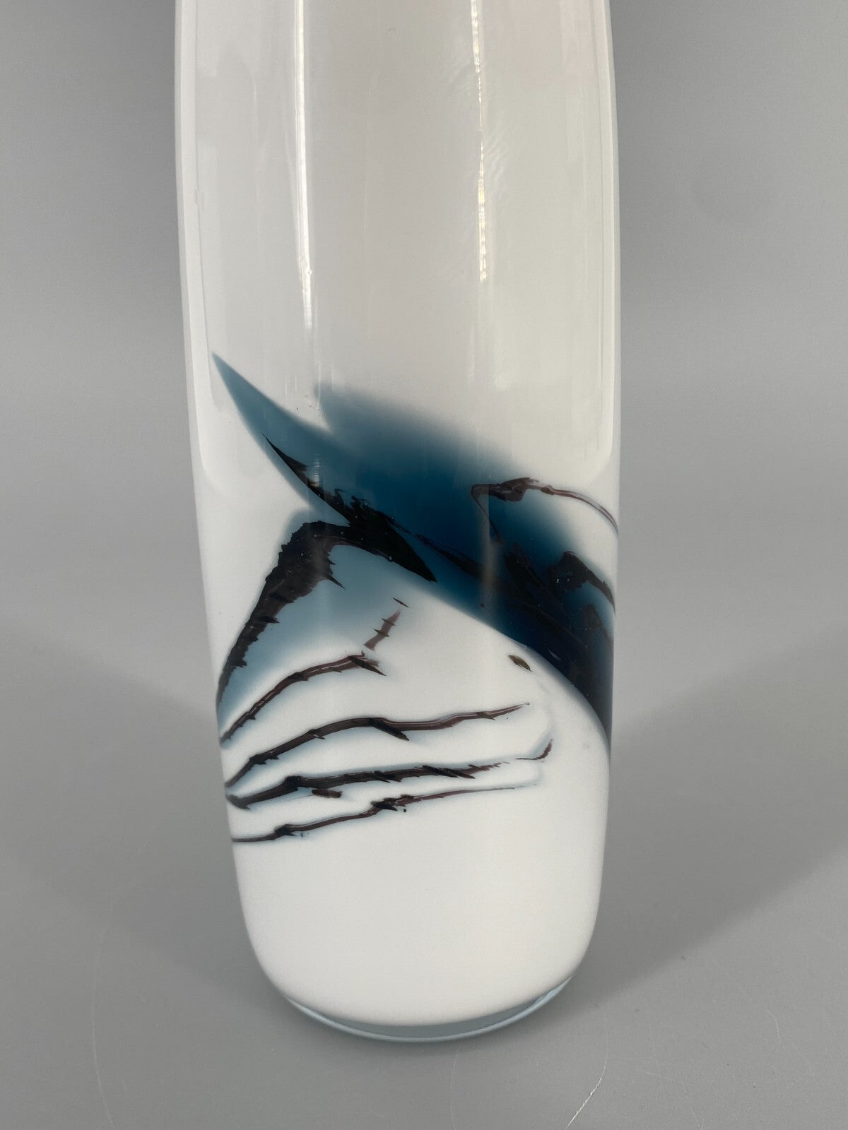 * HOLMEGAARD ATLANTIS MICHAEL BANG GLAS VASE 14,5CM VINTAGE DANISH DESIGN 80ER