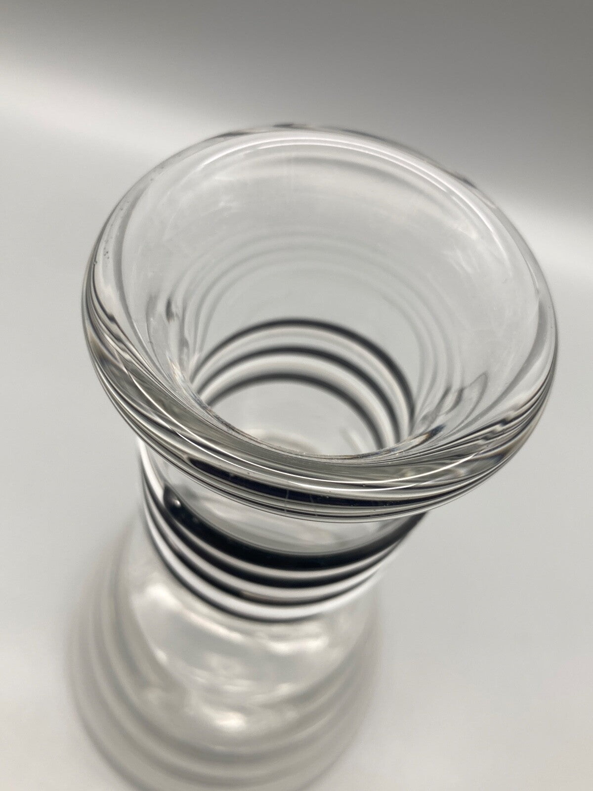 SELTENE ROSENTHAL STUDIO LINE GLASVASE WIRBEL GLASKUNST BLUMEN LINIE