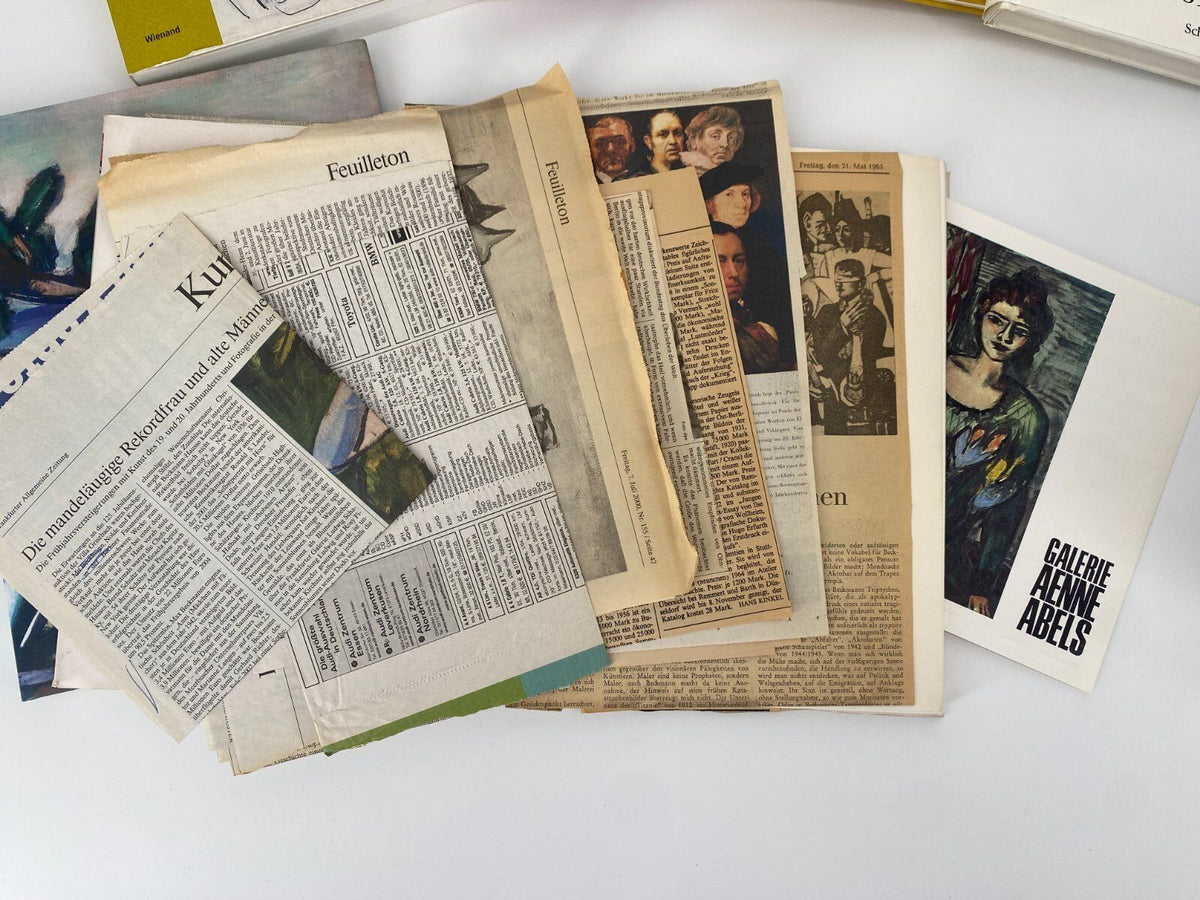 *KONVOLUT 19x BUCH MAX BECKMANN MALER KÜNSTLER #19-37
