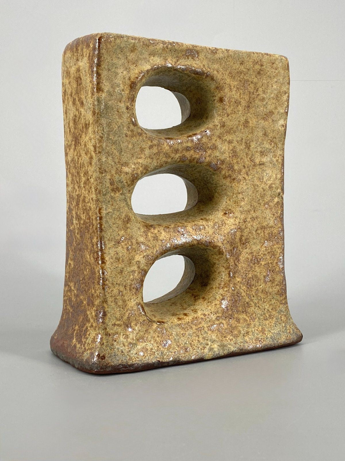 * VASE KERAMIK FAT LAVA BRUTALISTISCH 70ER VINTAGE DEUTSCHLAND
