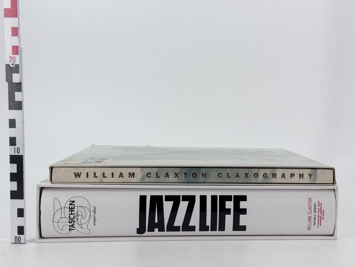 WILLIAM CLAXTON CLAXOGRAPHY JAZZ LIFE TASCHEN BUCH FOTOBUCH