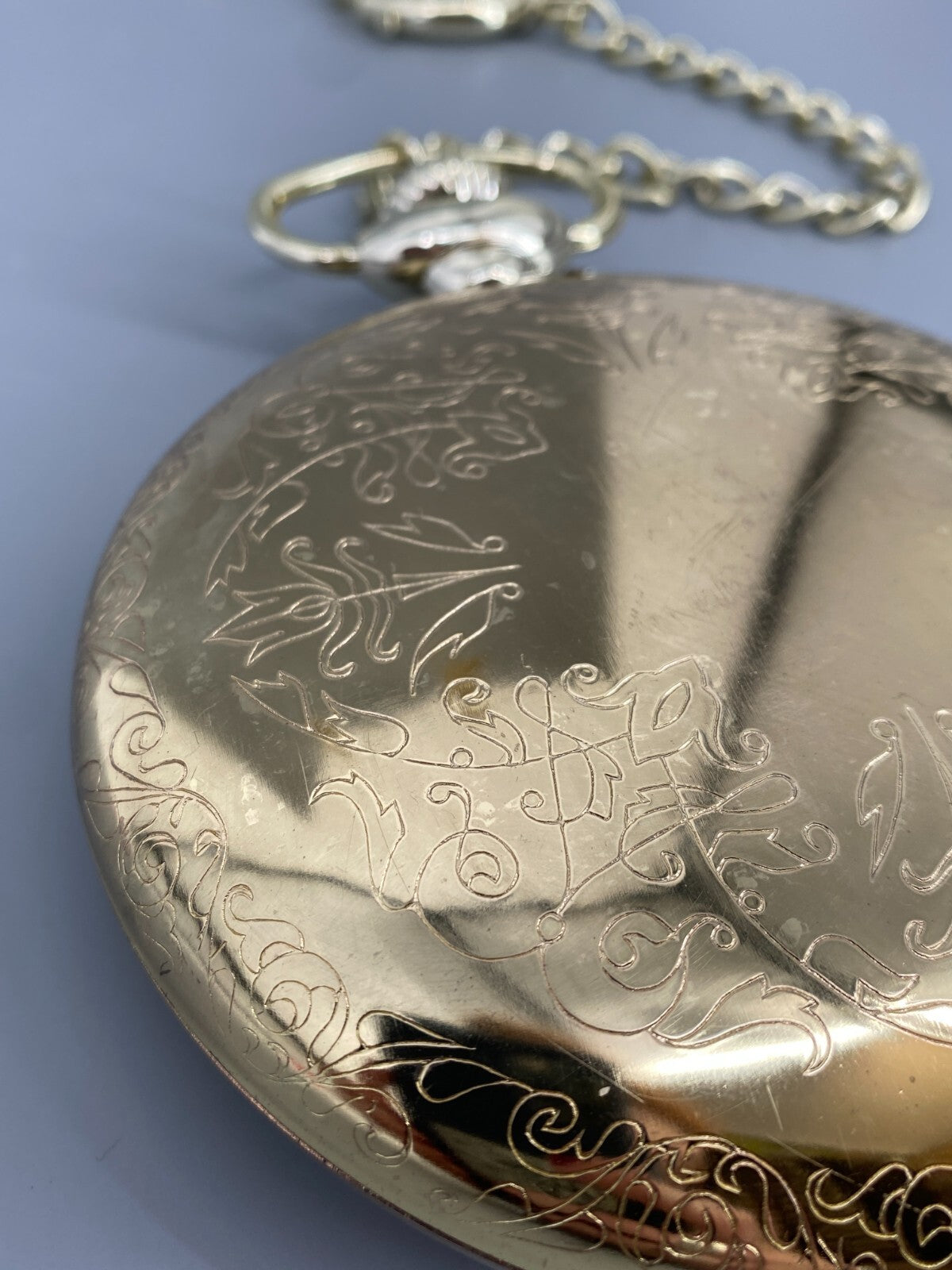 * THERMOMETER TASCHENUHR DEKO RETRO JUGENDSTIL KUNSTSTOFF
