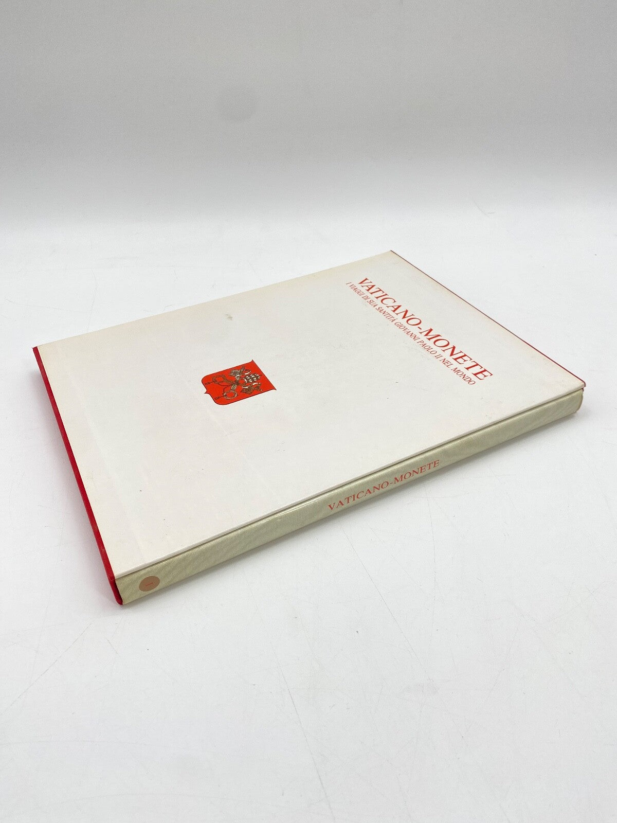 * VATICANO MONETE 1985 BUCH MÜNZSAMMLUNG VATIKAN PONTIFICATO PAOLO JOHANNES PAUL