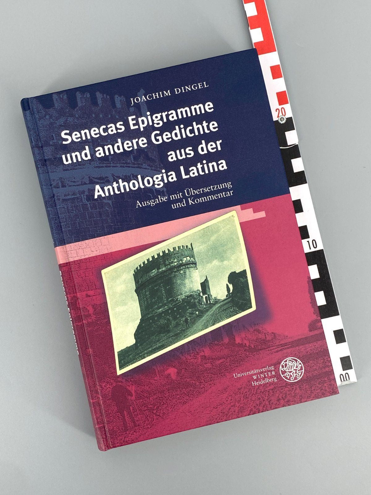 *2x BUCH SENECA OEDIPUS EPIGRAMME UND ANDERE GEDICHTE ANTHOLOGIA