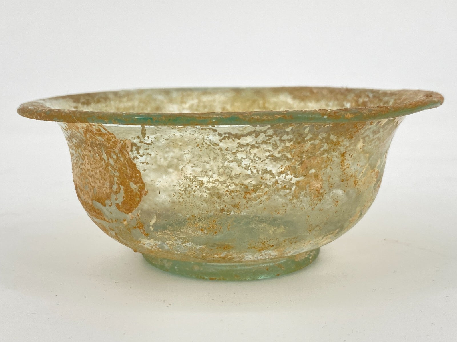 * RÖMISCHE GLAS SCHALE VASE ANTIKE HISTORISCH ROM ÖL