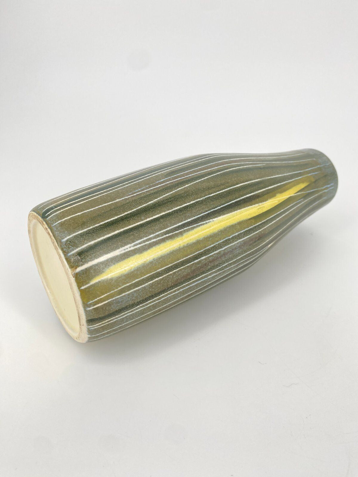 * VASE GROß KERAMIK VEB GEORGENTHAL STUDIOKERAMIK MID CENTURY