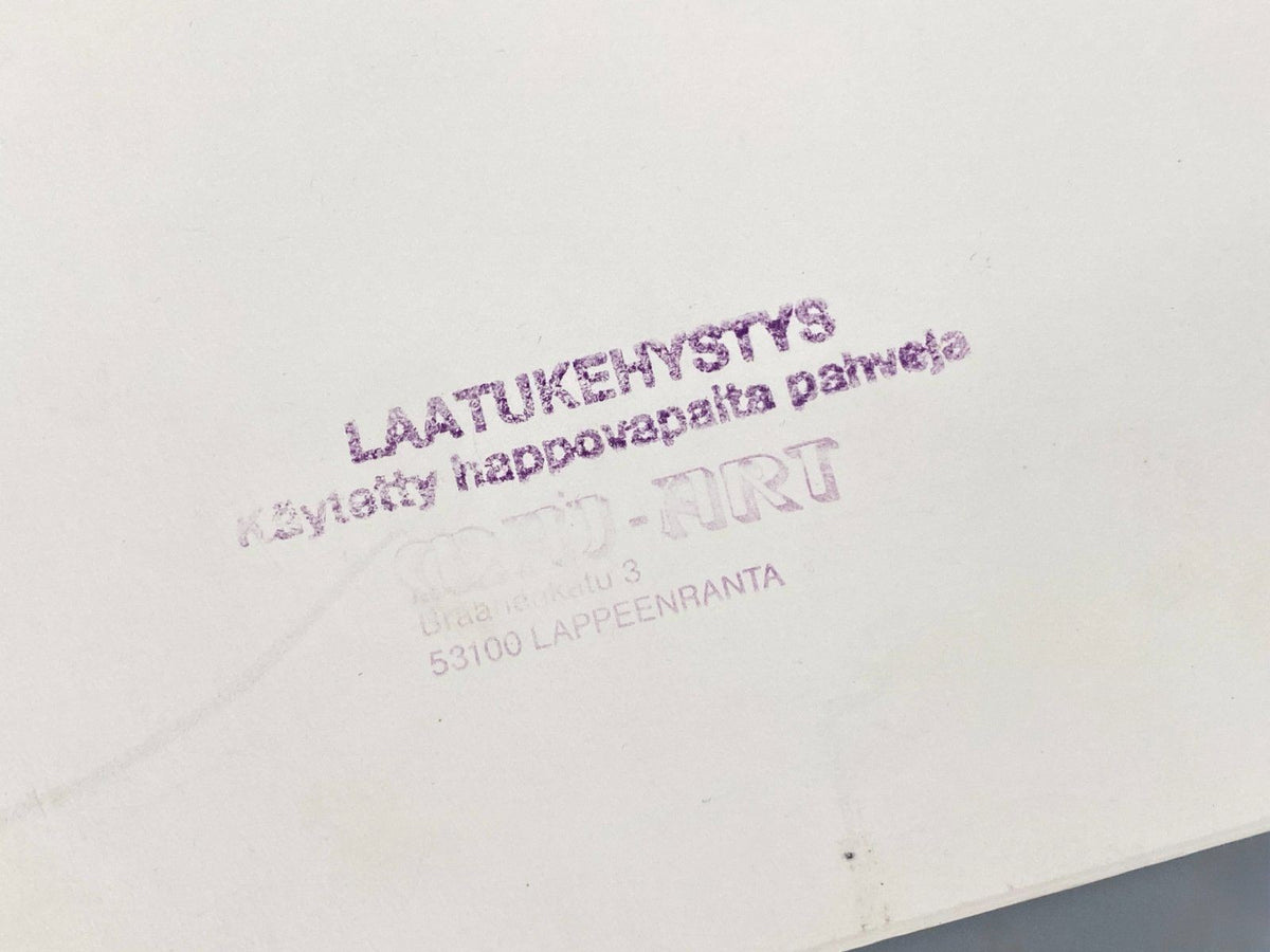 *DRUCKGRAFIK RADIERUNG KIRSTI BREHME BAUM 1998 FINNISCH LIMITIERT