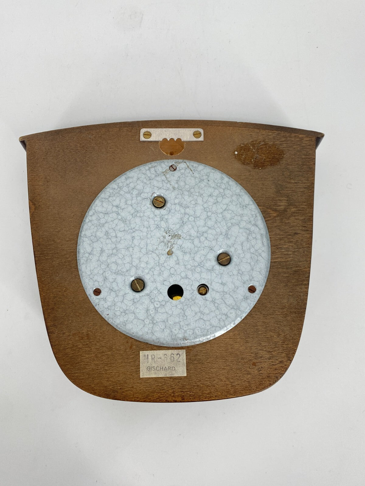 * WETTERSTATION 662 GISCHARD BAROMETER THERMOMETER HOLZ VINTAGE