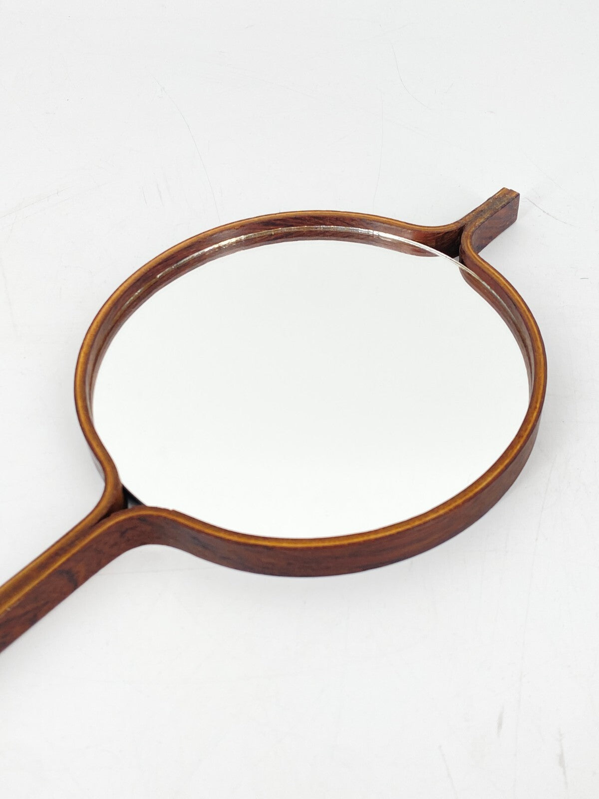 * HANDSPIEGEL BECH & STARUP DEN PERMANENTE 1960ER PALISANDER WAND SPIEGEL DANISH
