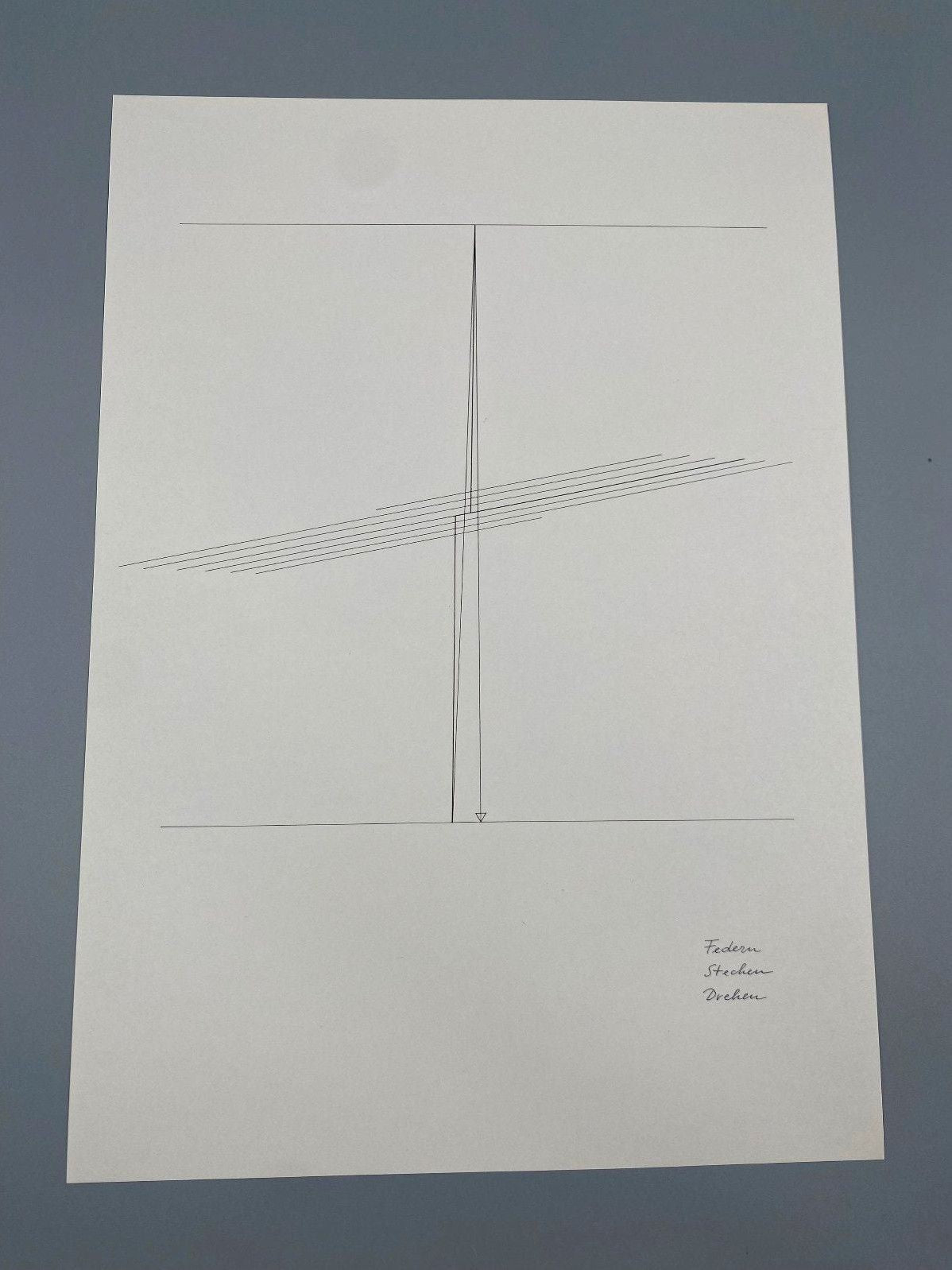 * 3x DRUCKGRAFIK MAPPEN JOSEF ERBEN WAAGERECHT OFFSET 1973 MULTIP