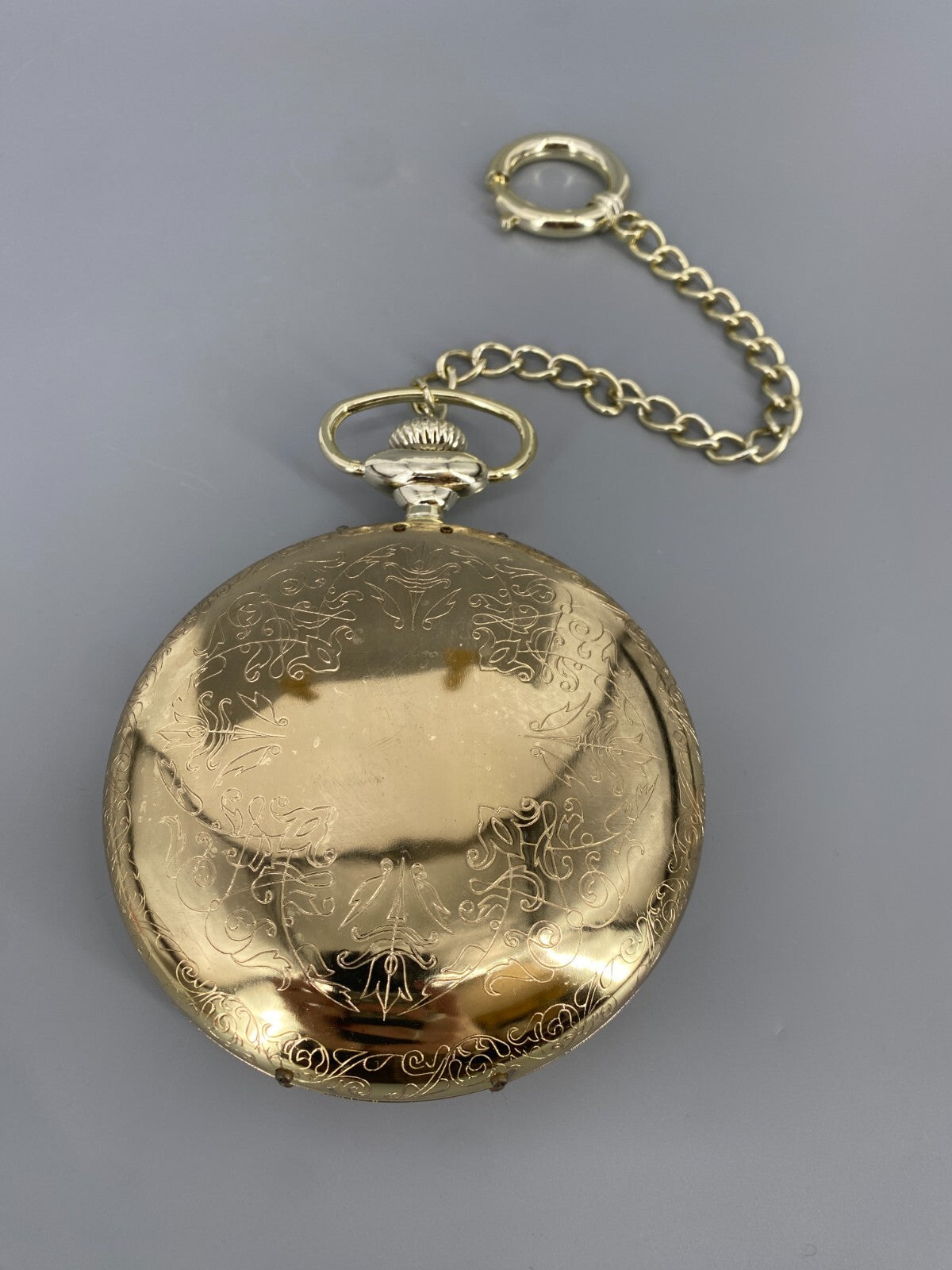 * THERMOMETER TASCHENUHR DEKO RETRO JUGENDSTIL KUNSTSTOFF