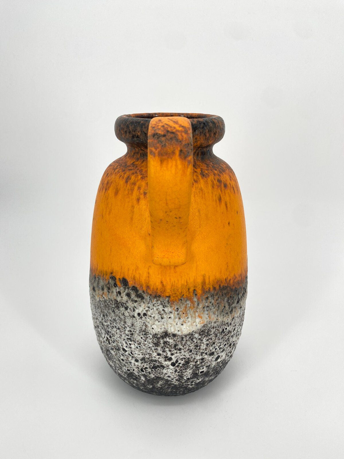 * SCHEURICH STUDIOKERAMIK FAT LAVA KRUG VASE WEST GERMANY 70ER