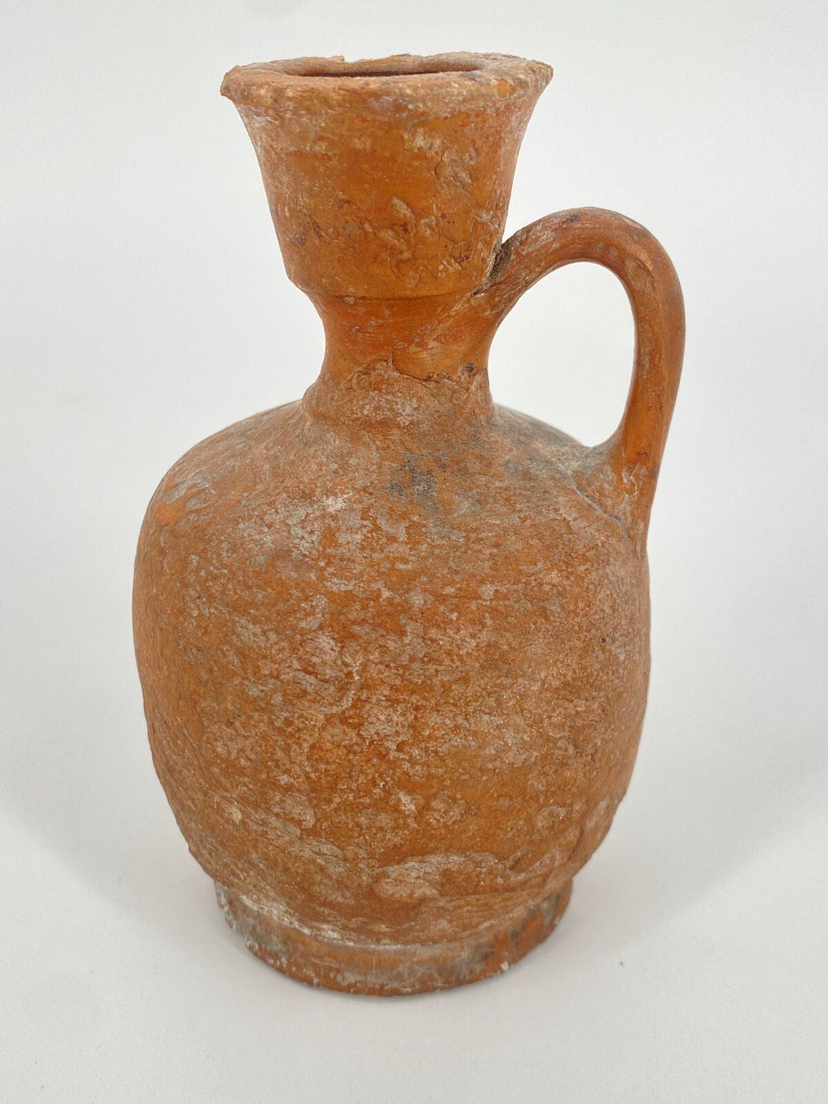 * KANNE ÖL ANTIKE RÖMER GRIECHEN KERAMIK VASE KRUG ROT KÄNNCHEN
