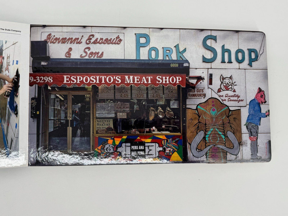 SIGNIERT JAMES & KARLA MURRAY MOM & POPISM BUCH N.Y. NEW YORK STREET