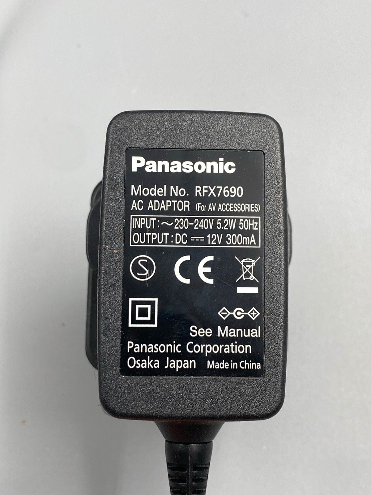 * WIRELESS OVER EAR KOPFHÖRER PANASONIC RP-WF820 LADESTATION