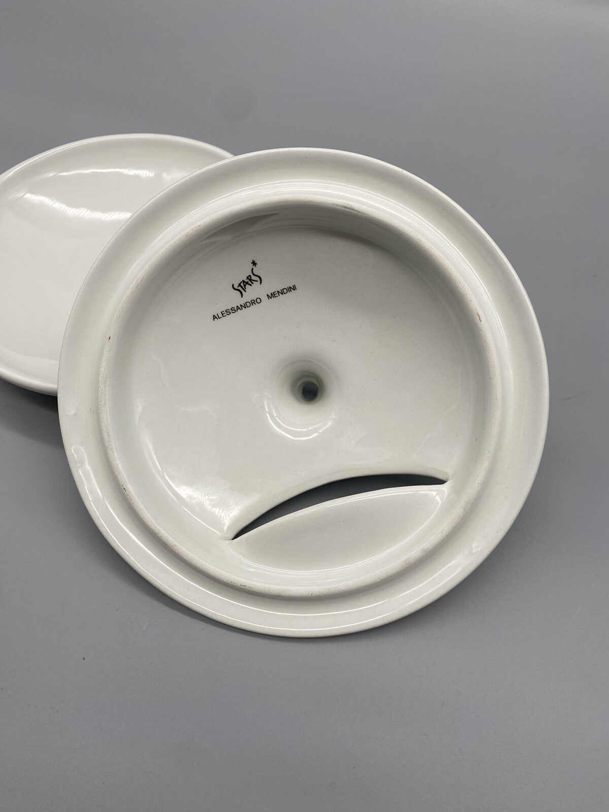 ALESSANDRO MENDINI KERAMIK VASE RÄUCHERSTÄBCHEN DECKELDOSE STARS 1994 KÜNSTLER