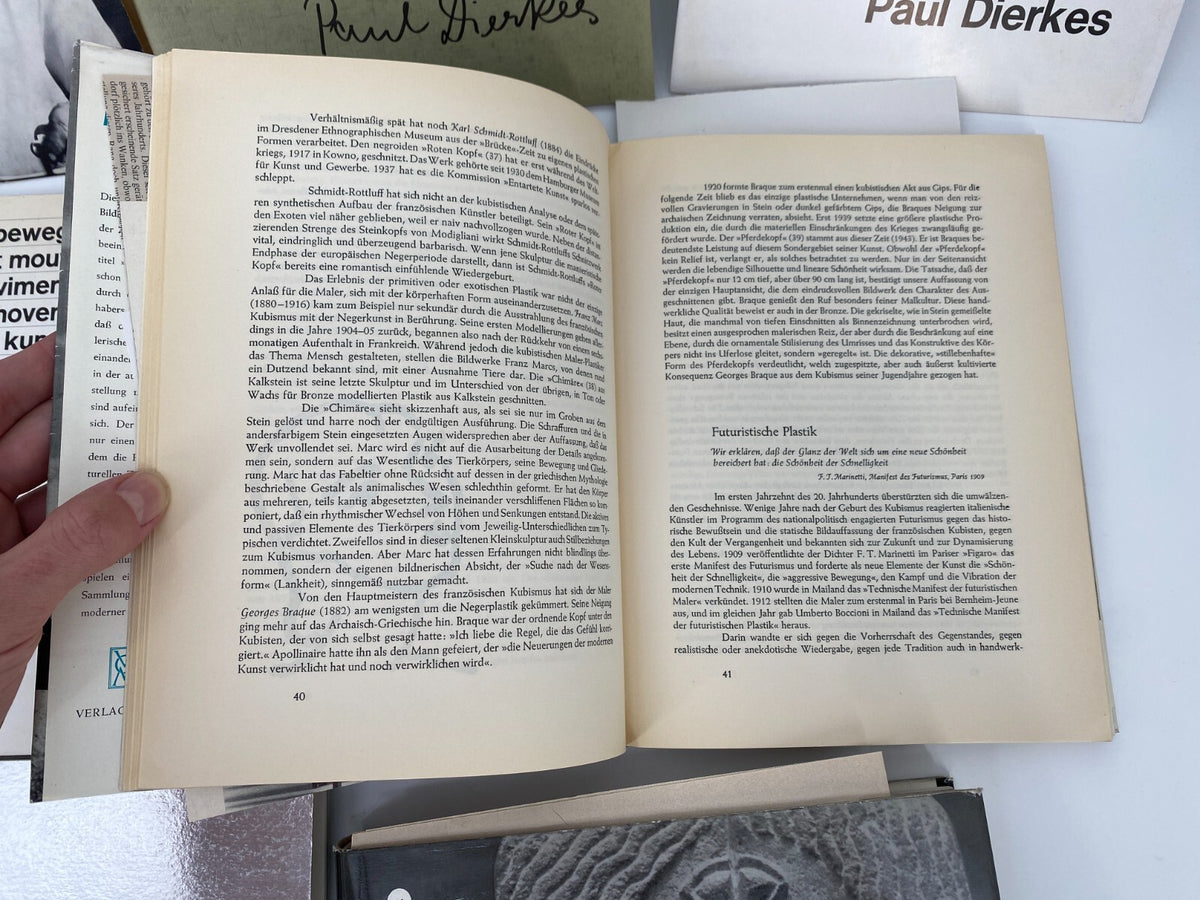 * KONVOLUT 13 BÜCHER MODERNE PLASTIK LICHT KINETISCHE KUNST KEMENY WOTRUBA