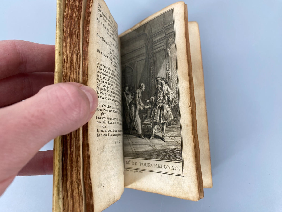 *BUCH LES OEUVRES DE MONSIEUR DE MOLIÈRE 1735 ANTIK LA HAYE TOME TROISIEME