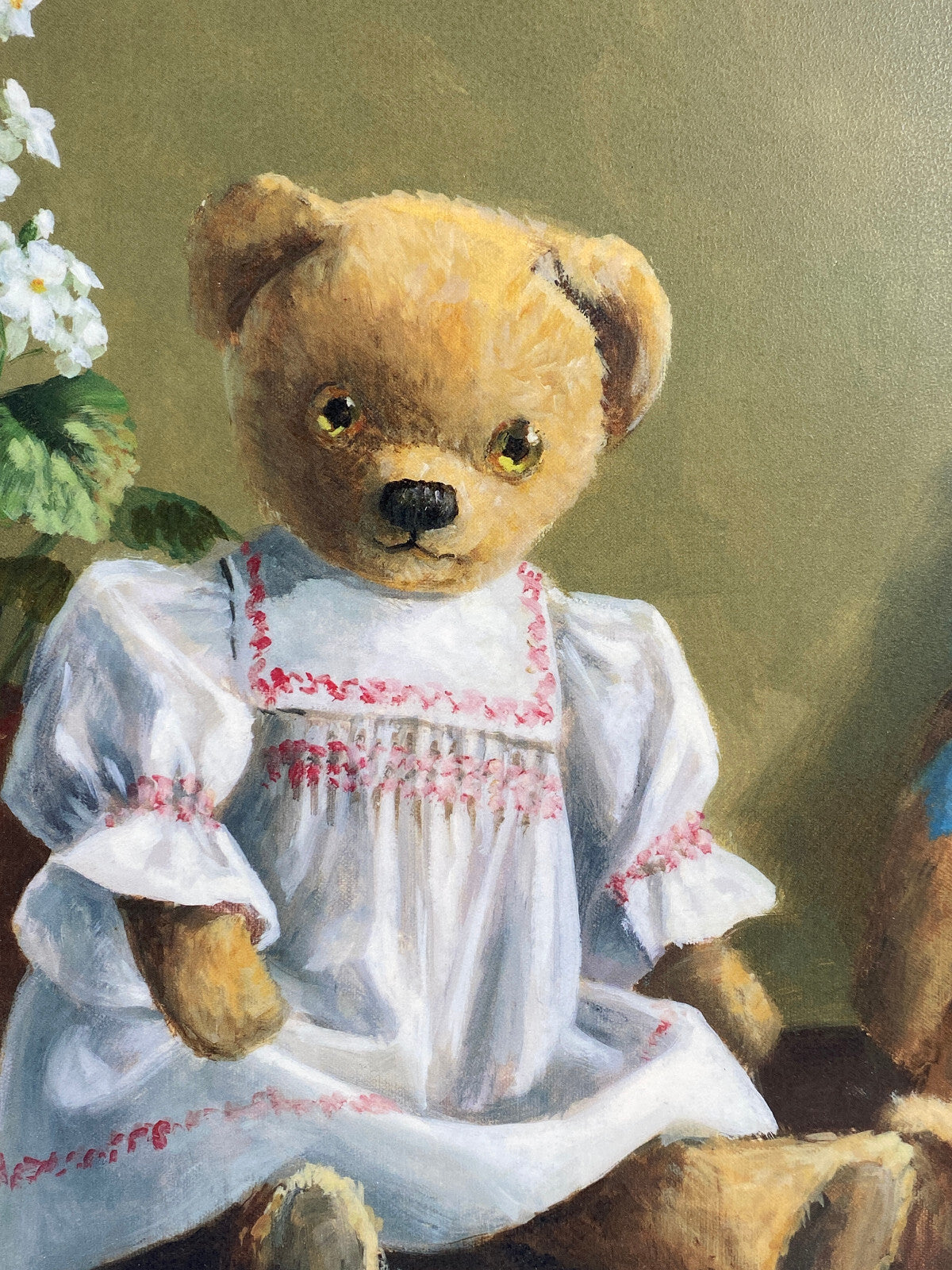 * KUNSTDRUCK DRUCK GERAHMT MILLY HORACE AND MRS M DEBORAH JONES VINTAGE TEDDY
