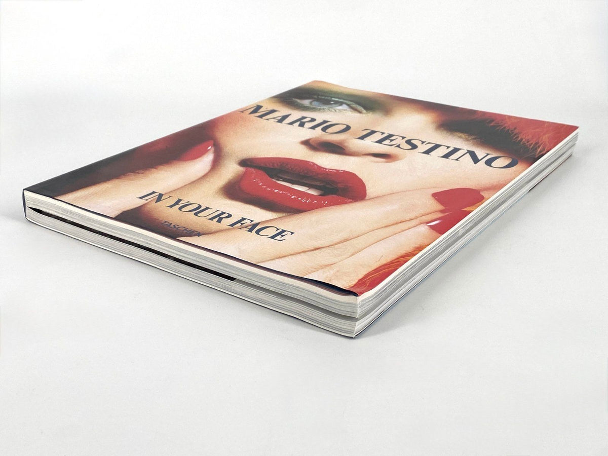 *BUCH MARIO TESTINO IN YOUR FACE TASCHEN 2012/2015 FOTOBAND