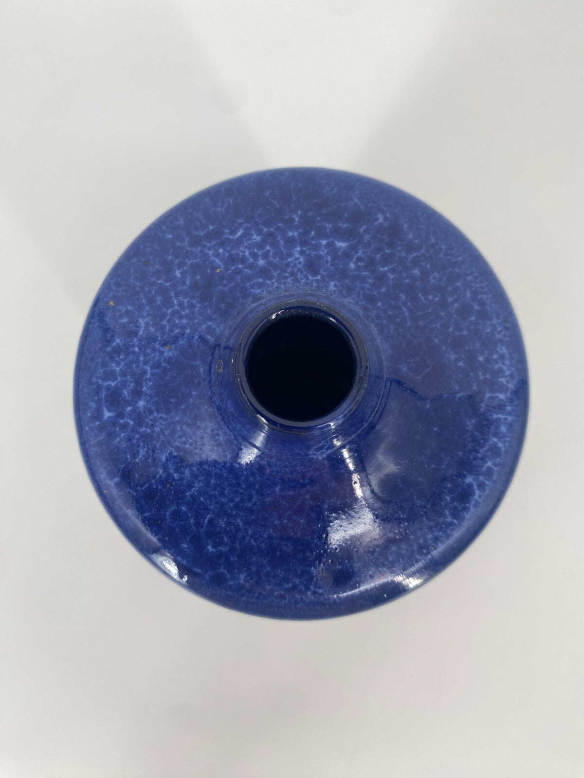 * KLEINE VASE STUDIOKERAMIK TR TÖPFERHOF RÖMHILD BLAU 12,5CM MID CENTURY